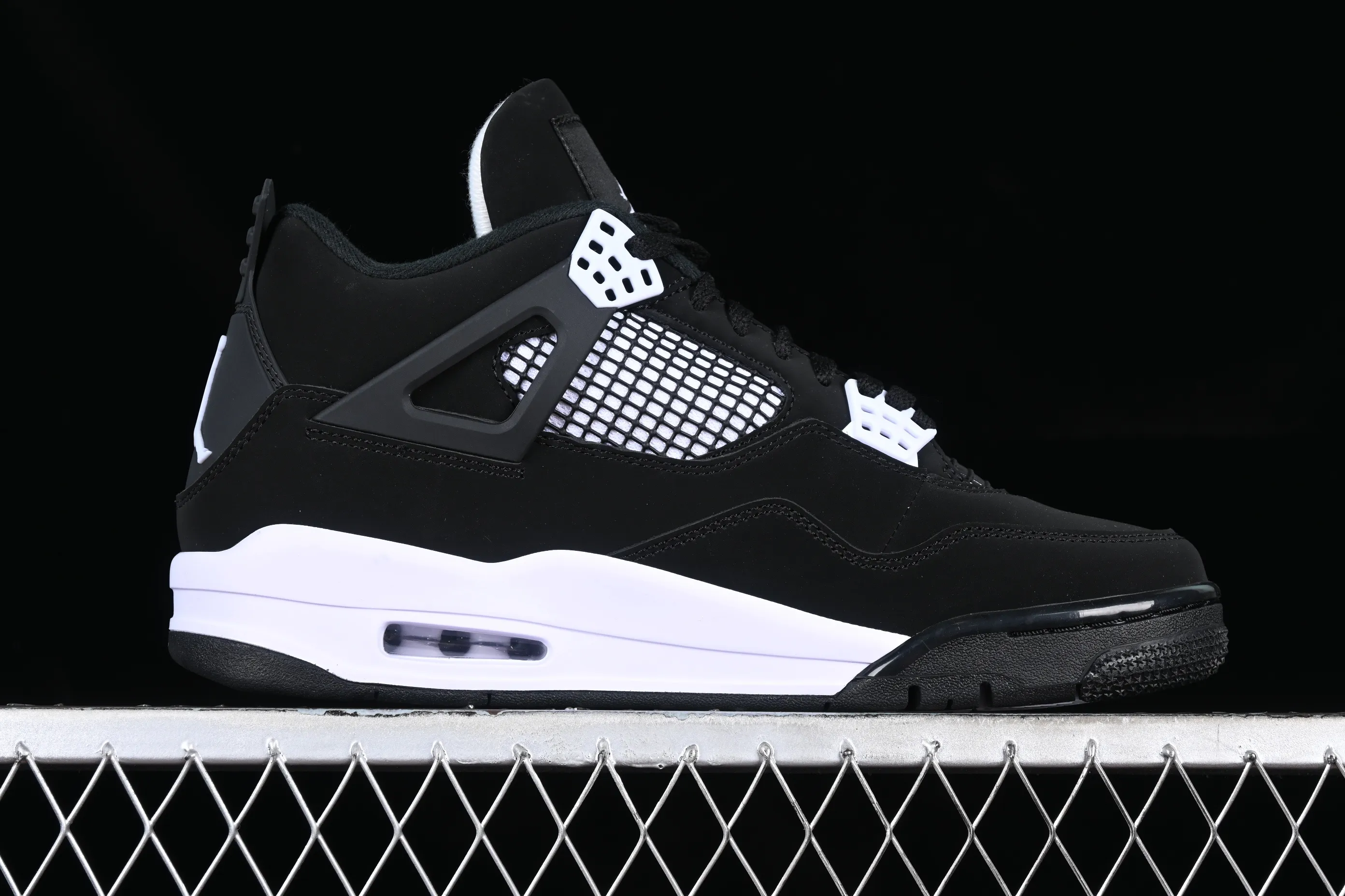All categories Air Jordan Jordan series basketball shoes Air Jordan 4 Pure original Air Jordan 4 Retro "White Thunder" AJ4 Joe 4 White Thunder FQ8138-001